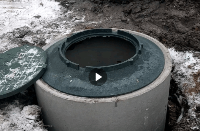 Колодец из 6 колец за 2 часа